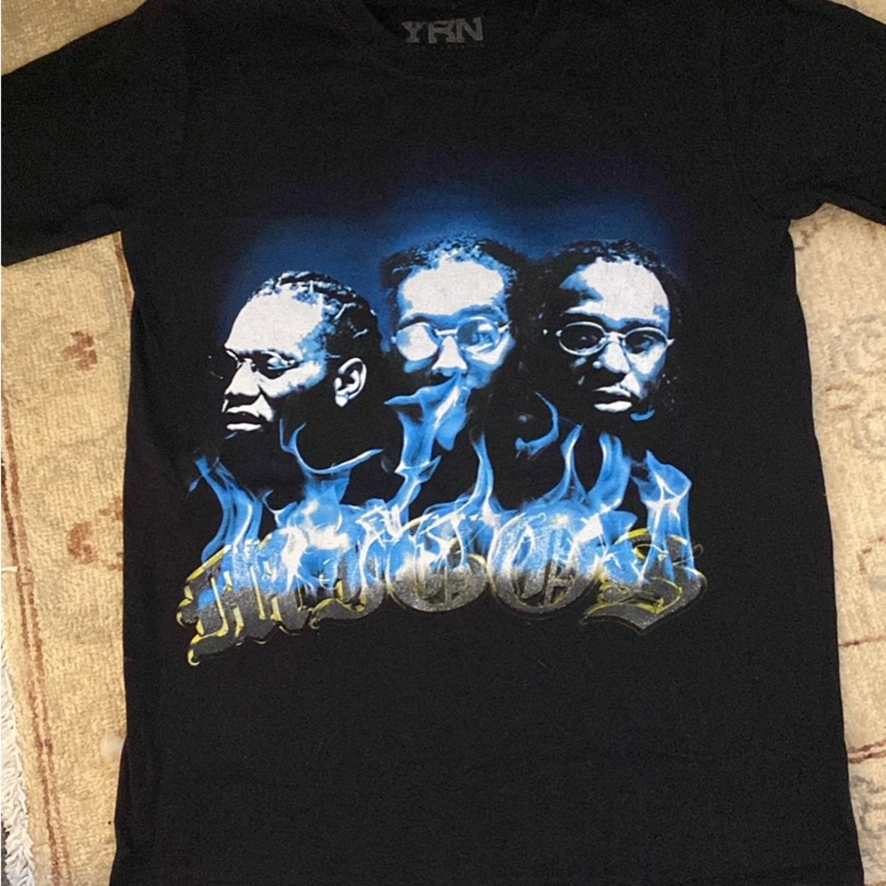 Black and Blue Graphic Tee